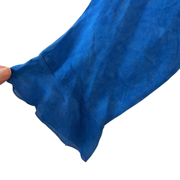 Nomadic Traders Rayon Blouse Size Small - Picture 3 of 6